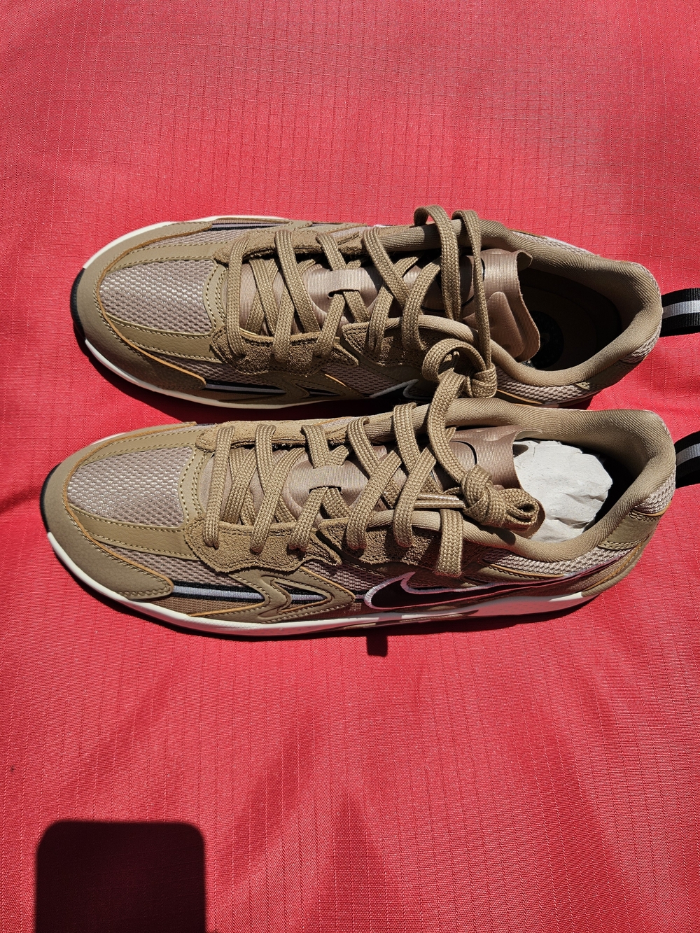 Nike Men's Athletic Shoes in Brown and Tan 11.5 Womens 13